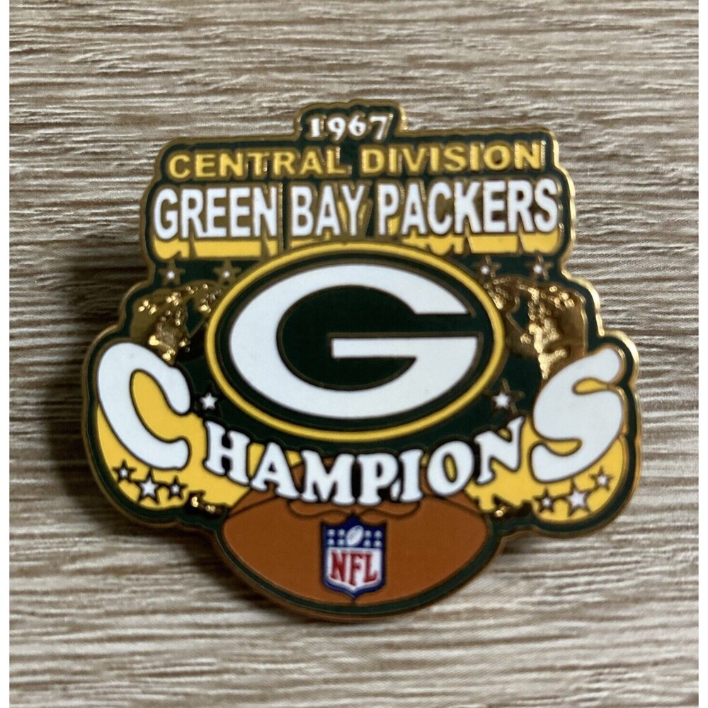 1967 Green Bay Packers Central Division Champions Pin Willabee Ward Collection